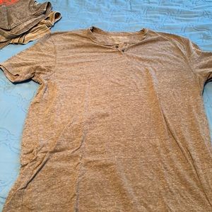 Lucky Brand t shirt henley style